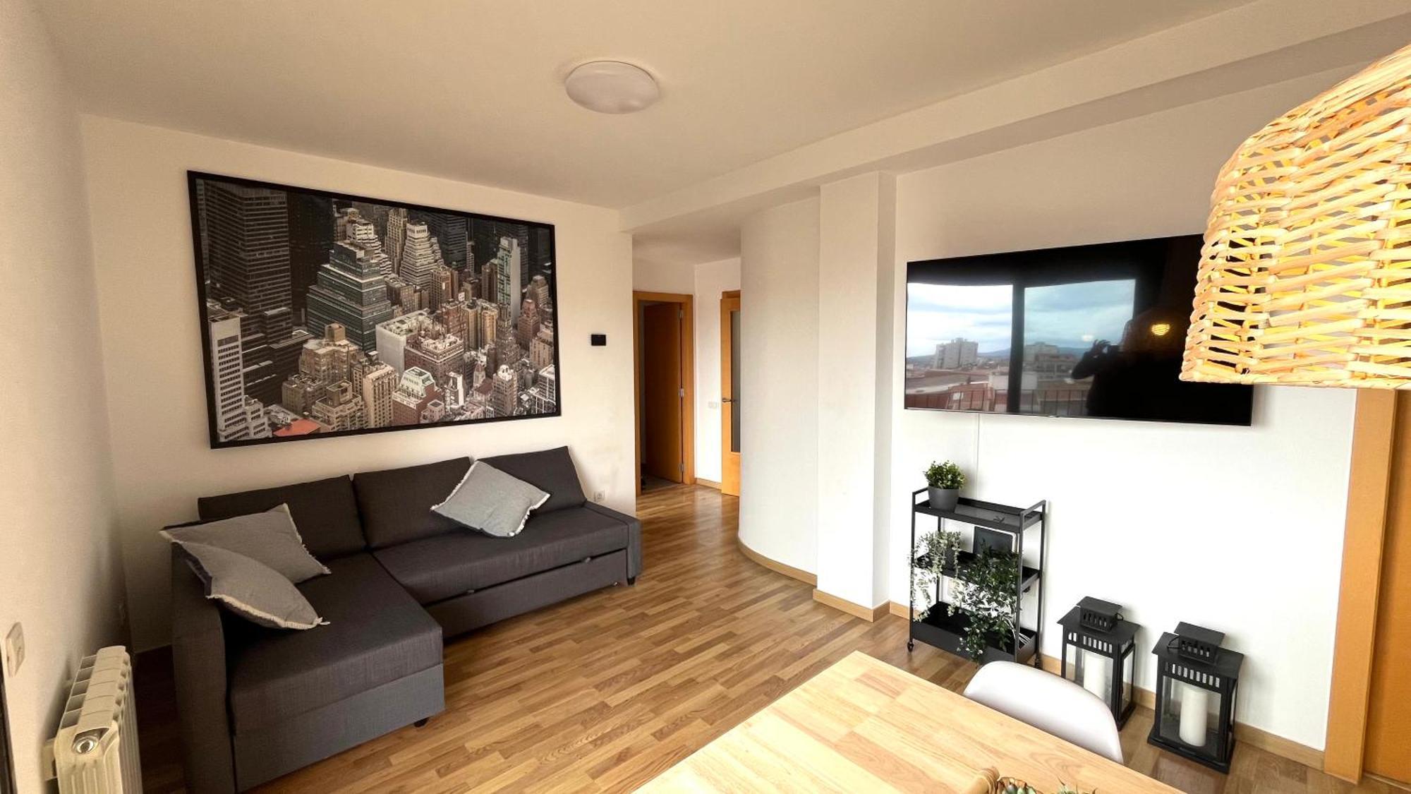 Apartamento Con Terraza By Prestigi Terrassa Ngoại thất bức ảnh